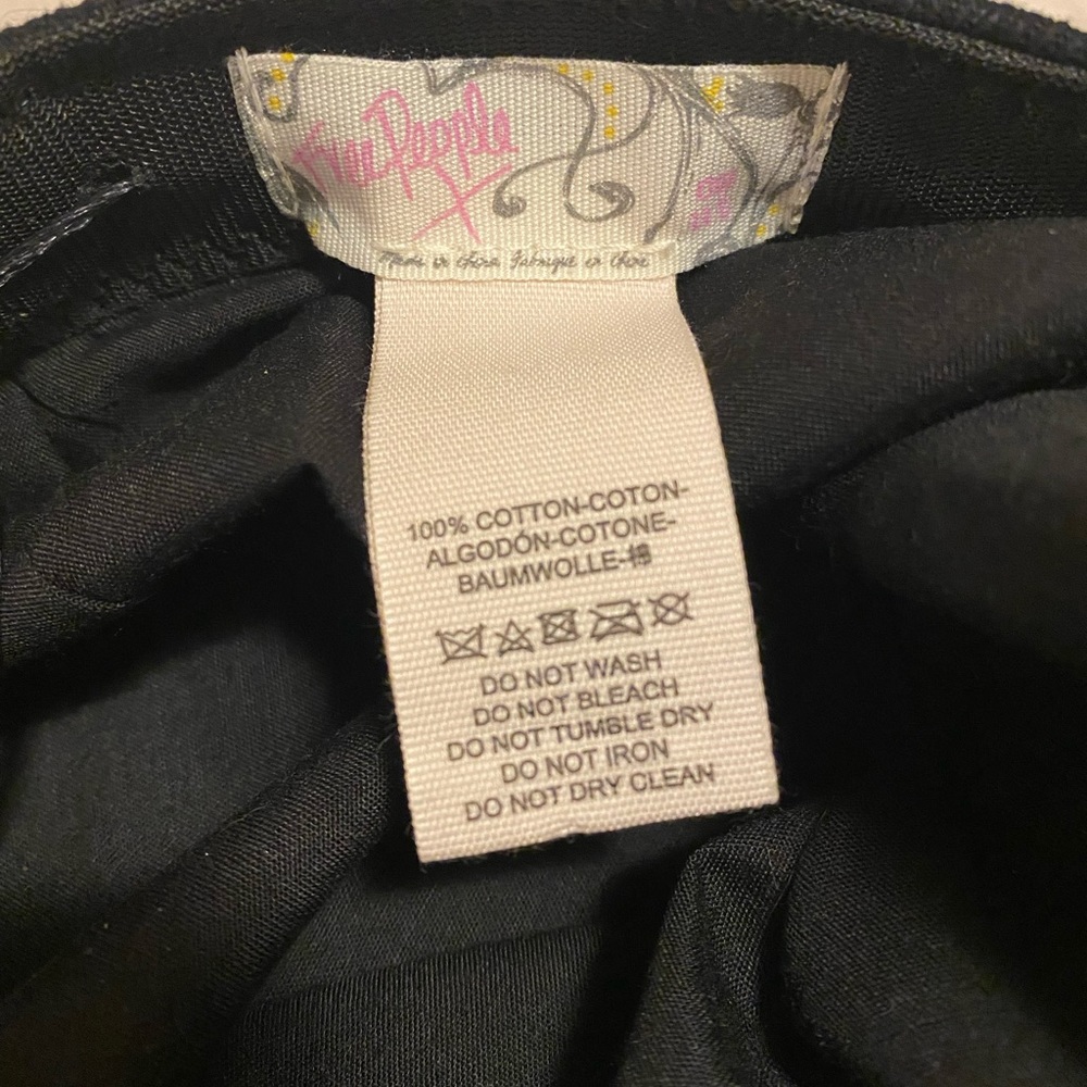 Free People Dark Cap with Contrast Stitching - Picture 3 of 3